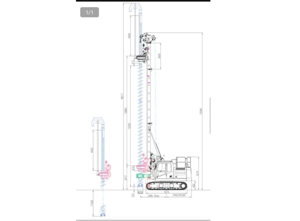 Instalatie de Foraj SUNWARD Instalatie de foraj cu burghiu SWDM85-CFA de vanzare